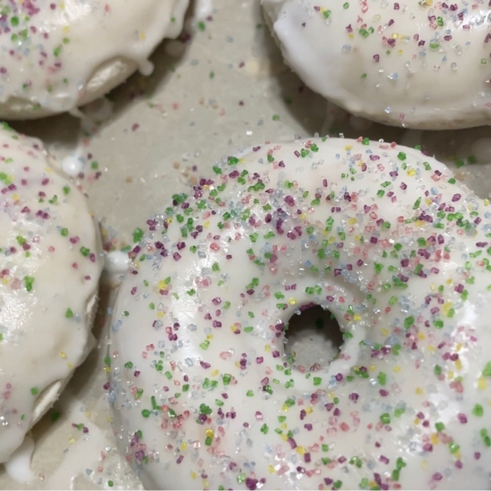 Handmade Donut Themed Vanilla Bomb